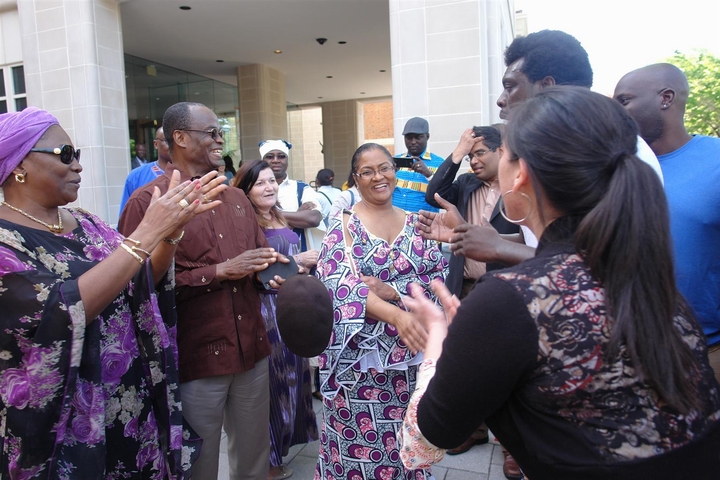 Washington, DC (USA) / Festival culturel des Ambassades: marée humaine à la chancellerie ivoirienne
